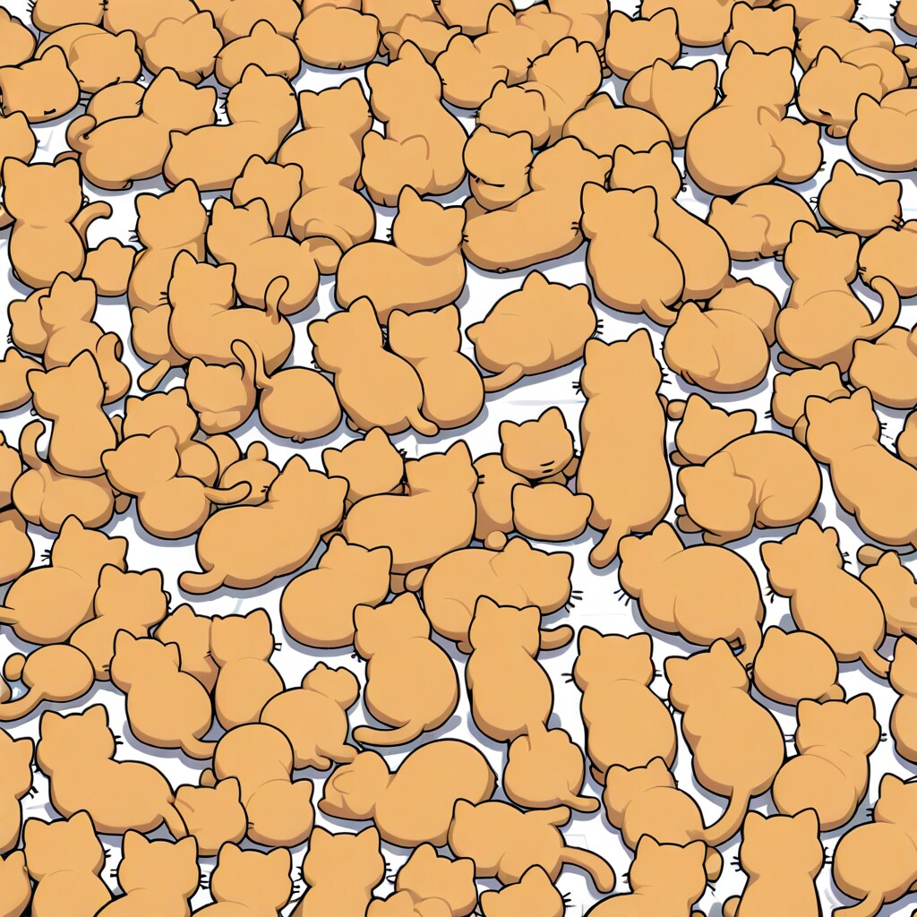 猫まみれ | の人気AIイラスト・グラビア