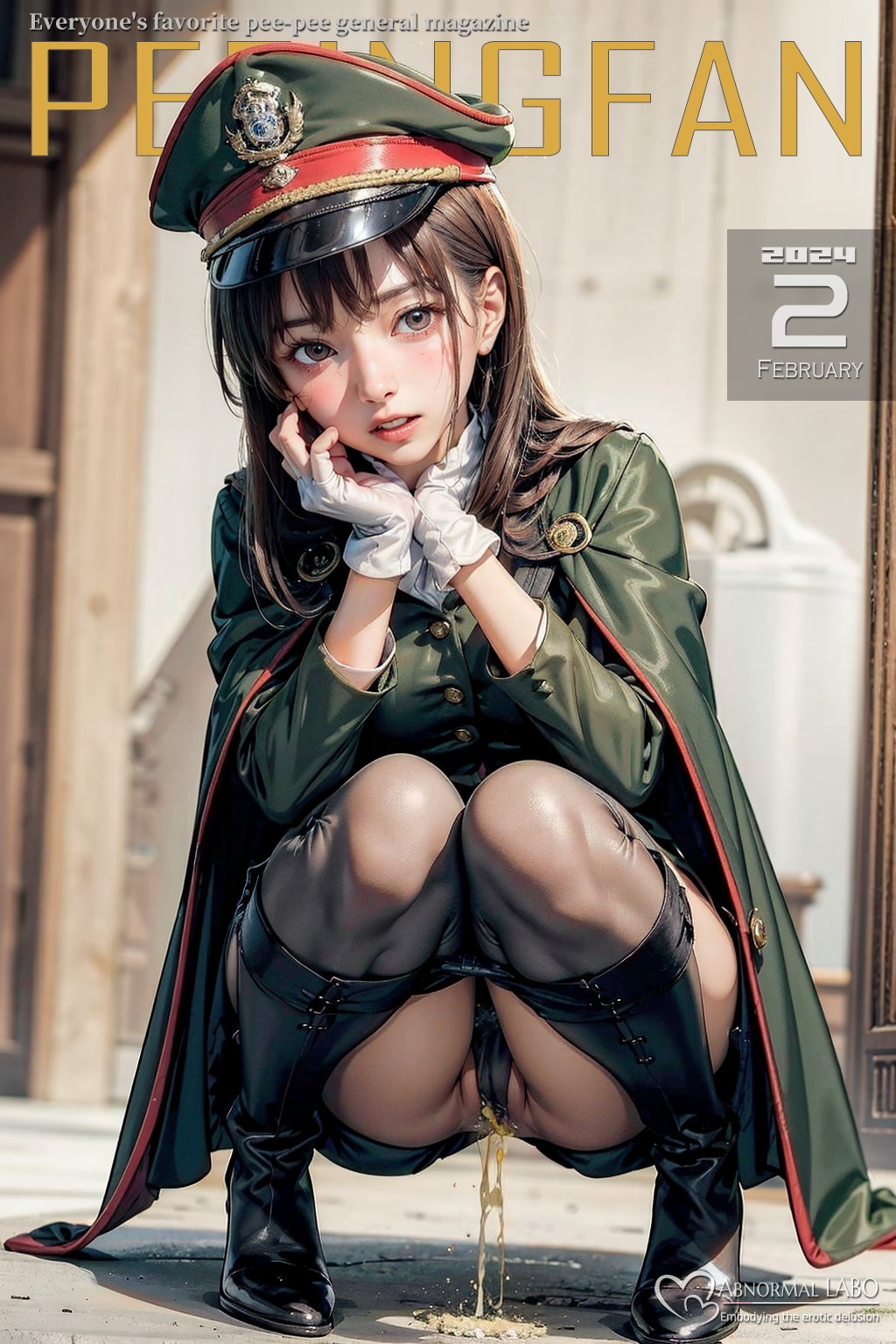 【PEEINGFAN】おねえさん兵士／おしっこ