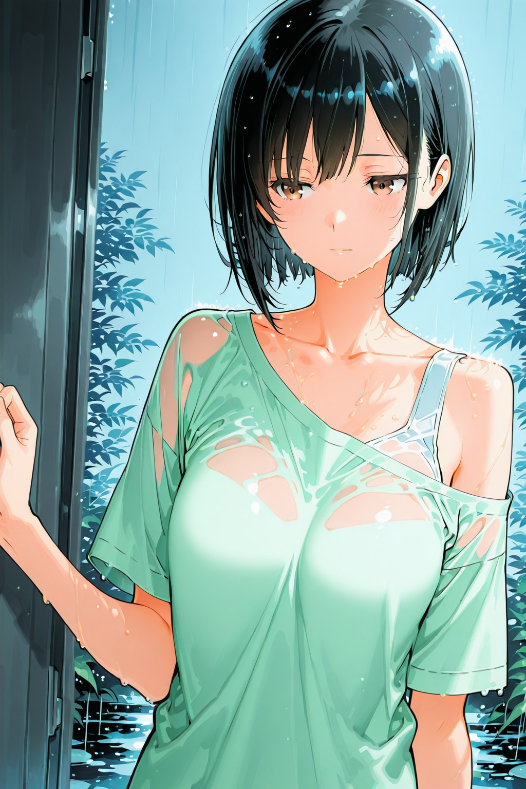 雨宿り