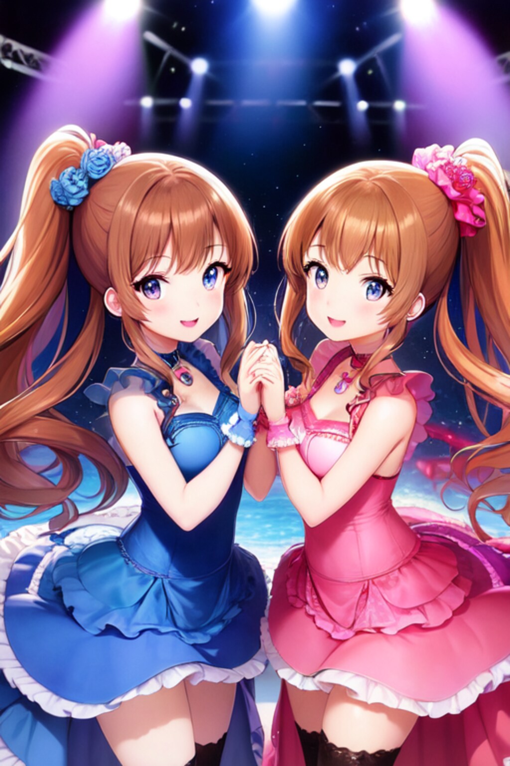 双子のアイドル