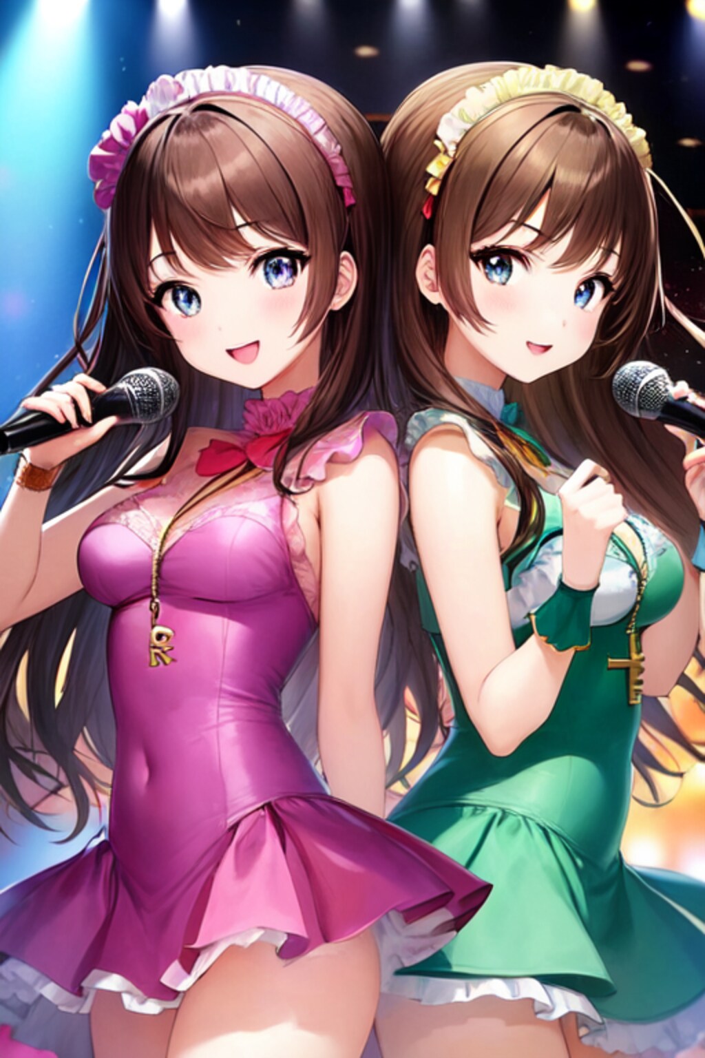 双子のアイドル