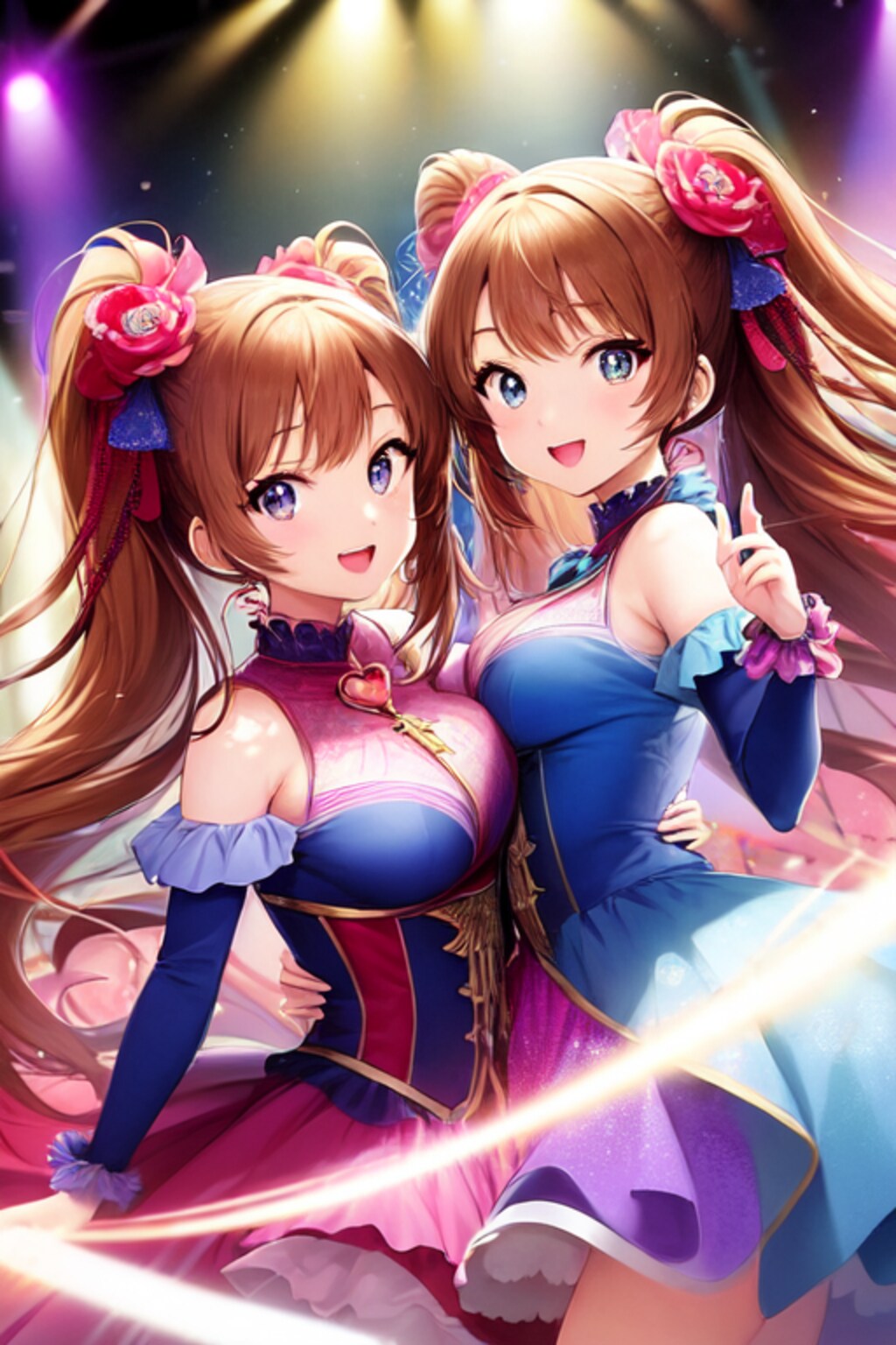 双子のアイドル