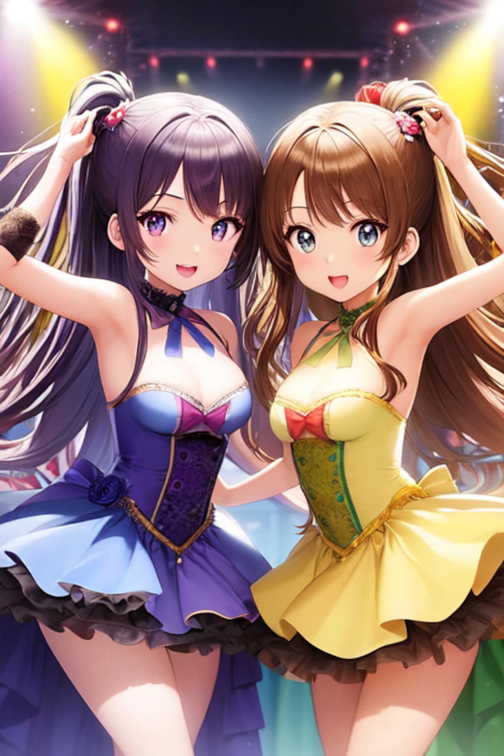 双子のアイドル