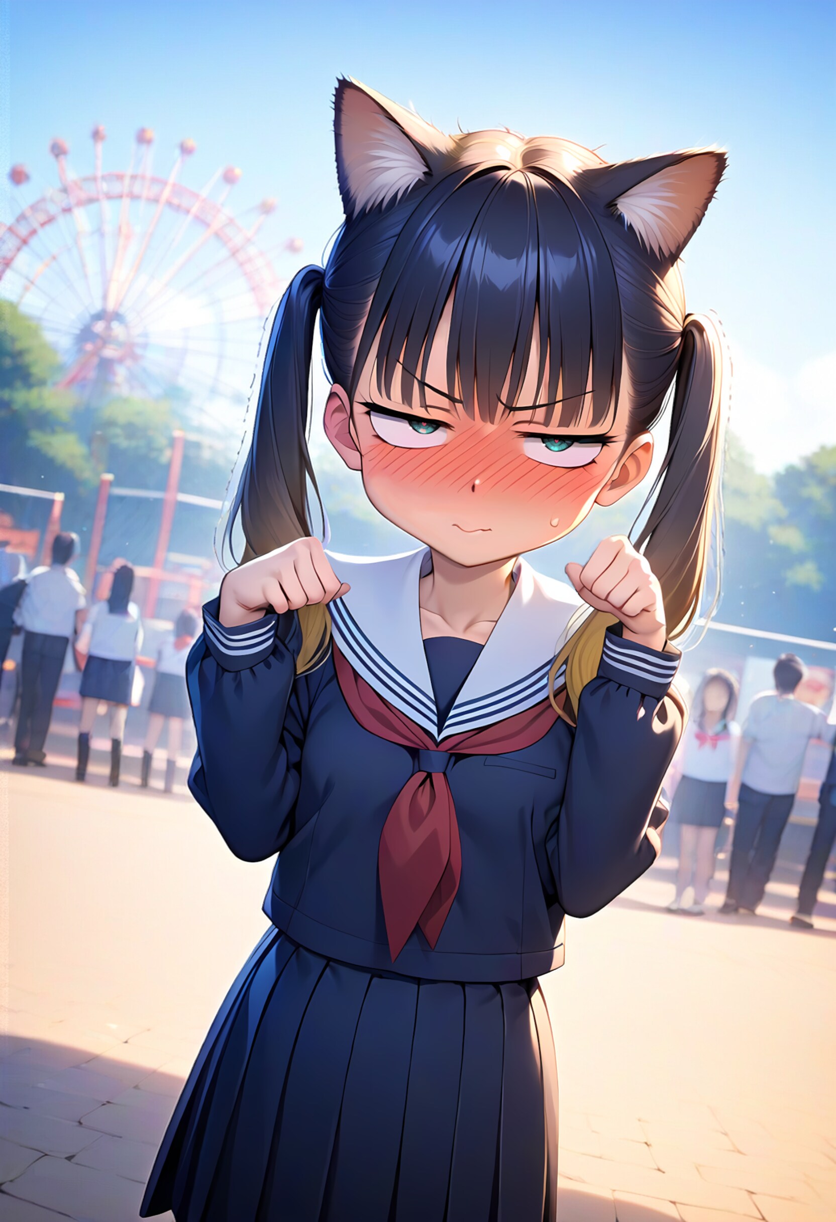 にゃ、にゃ～
