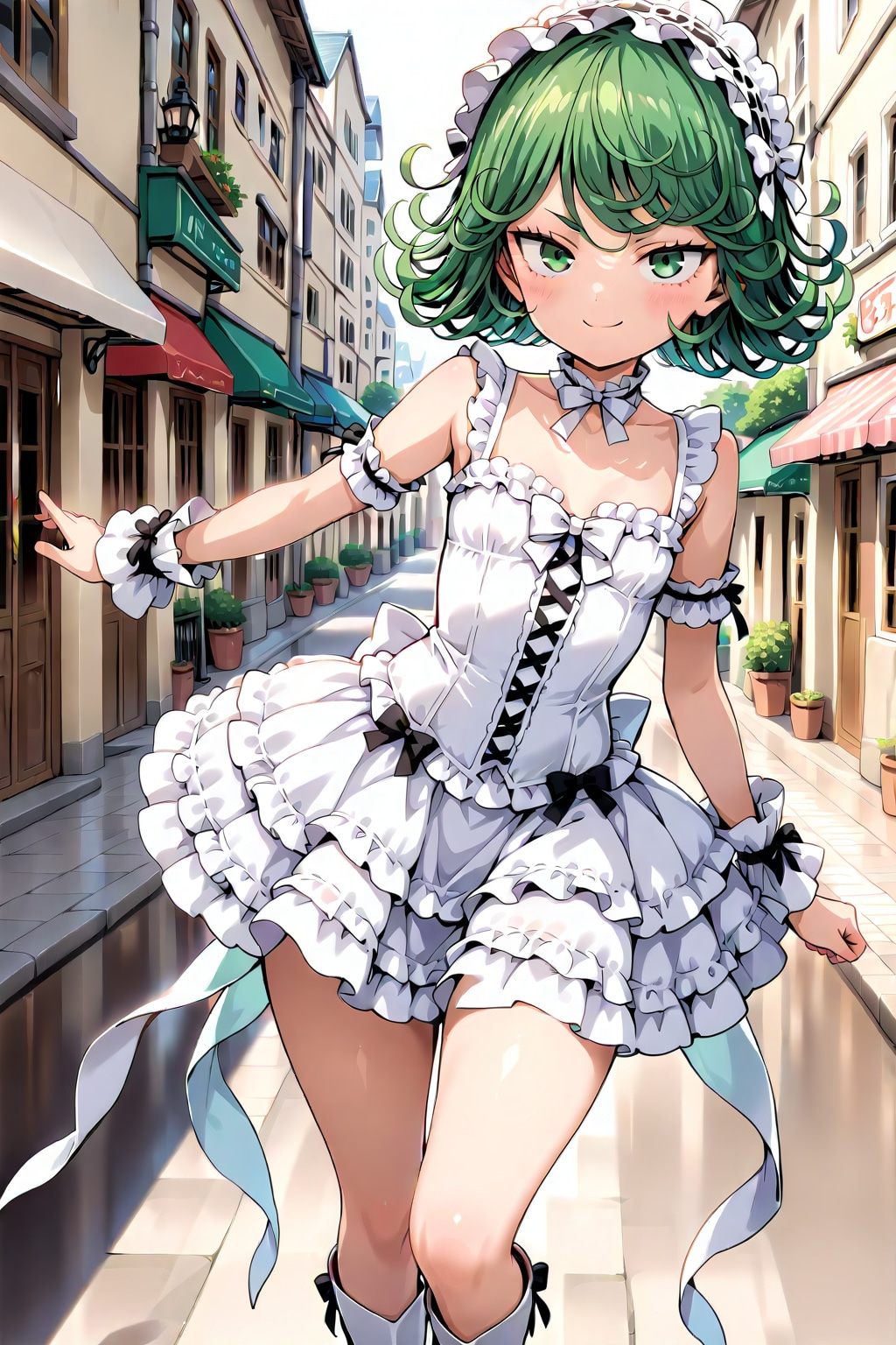 休日はおめかし