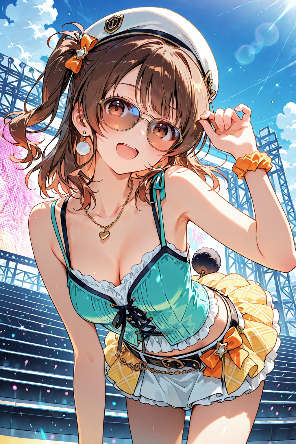 夏フェス女の子