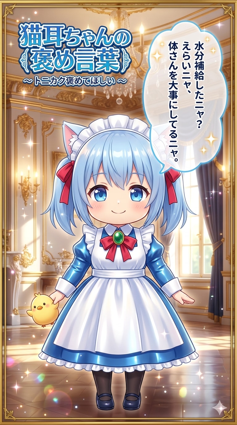 猫耳ちゃんの褒め言葉6　その他・日常 | の人気AIイラスト・グラビア