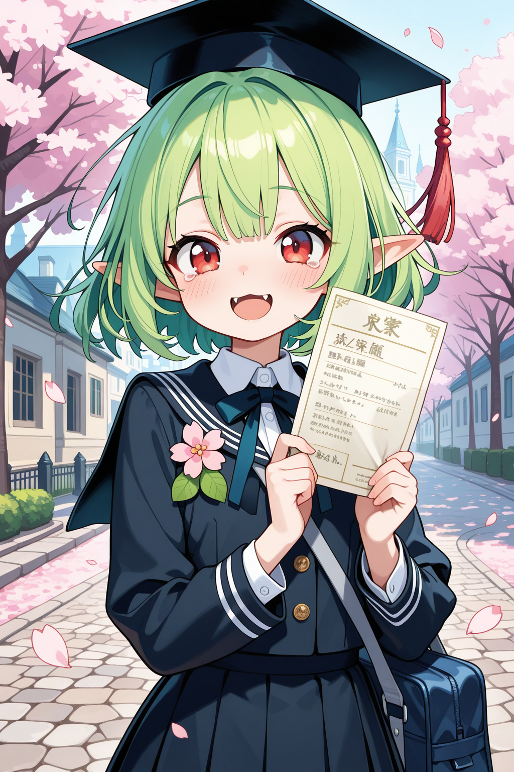 エルフさんの卒業