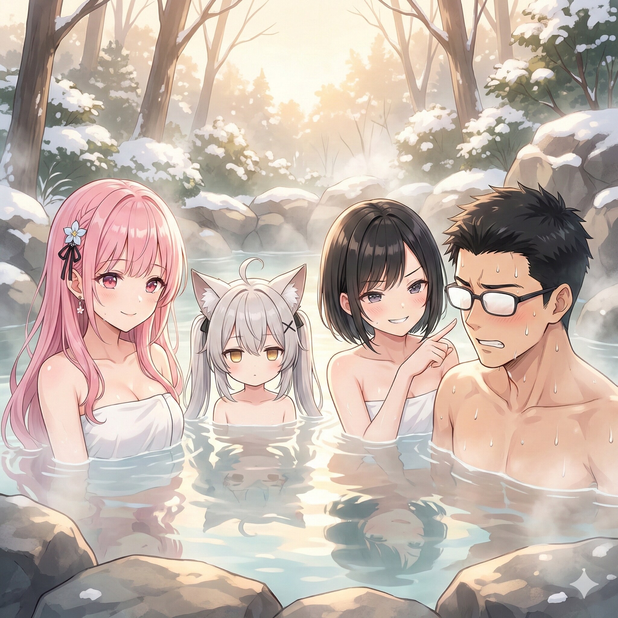 いっしょにお風呂♪