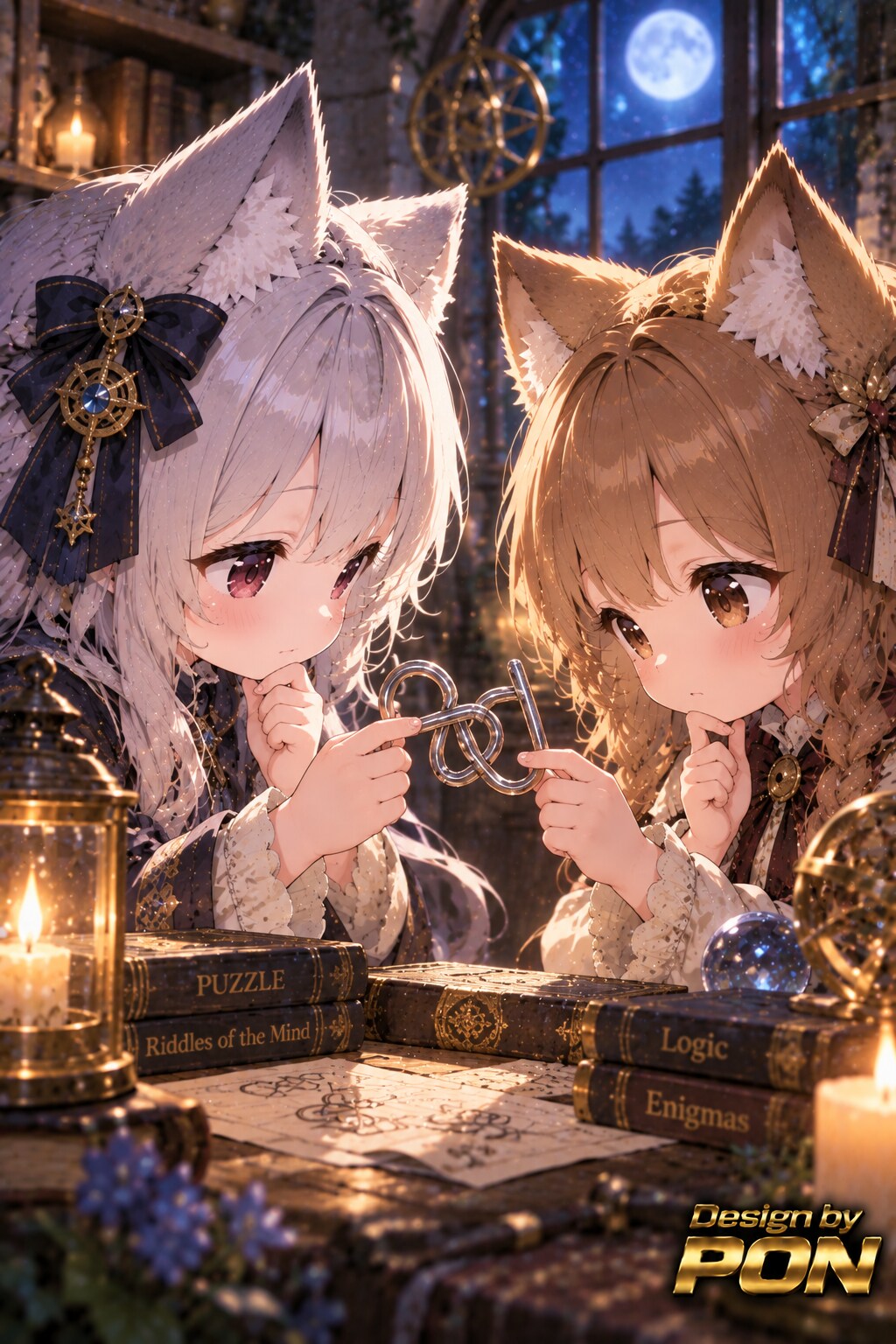 ほどけない、ふたり | の人気AIイラスト・グラビア