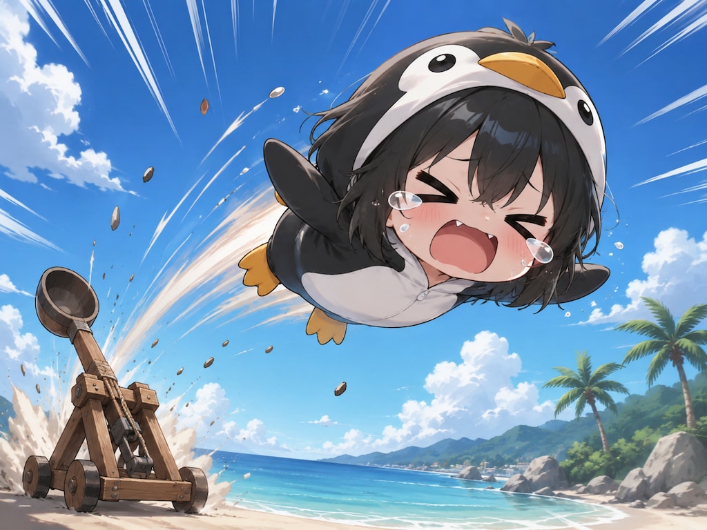 妹ちゃんペンギン空をとぶ