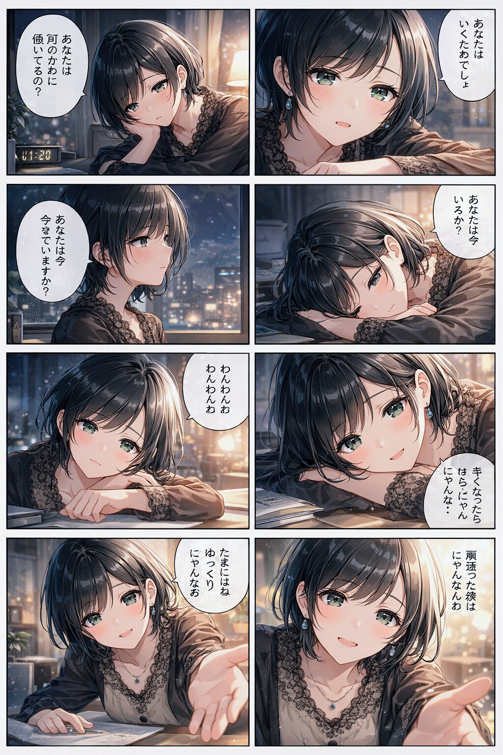 わんわんお にゃんにゃんおの藍音ちゃん | の人気AIイラスト・グラビア