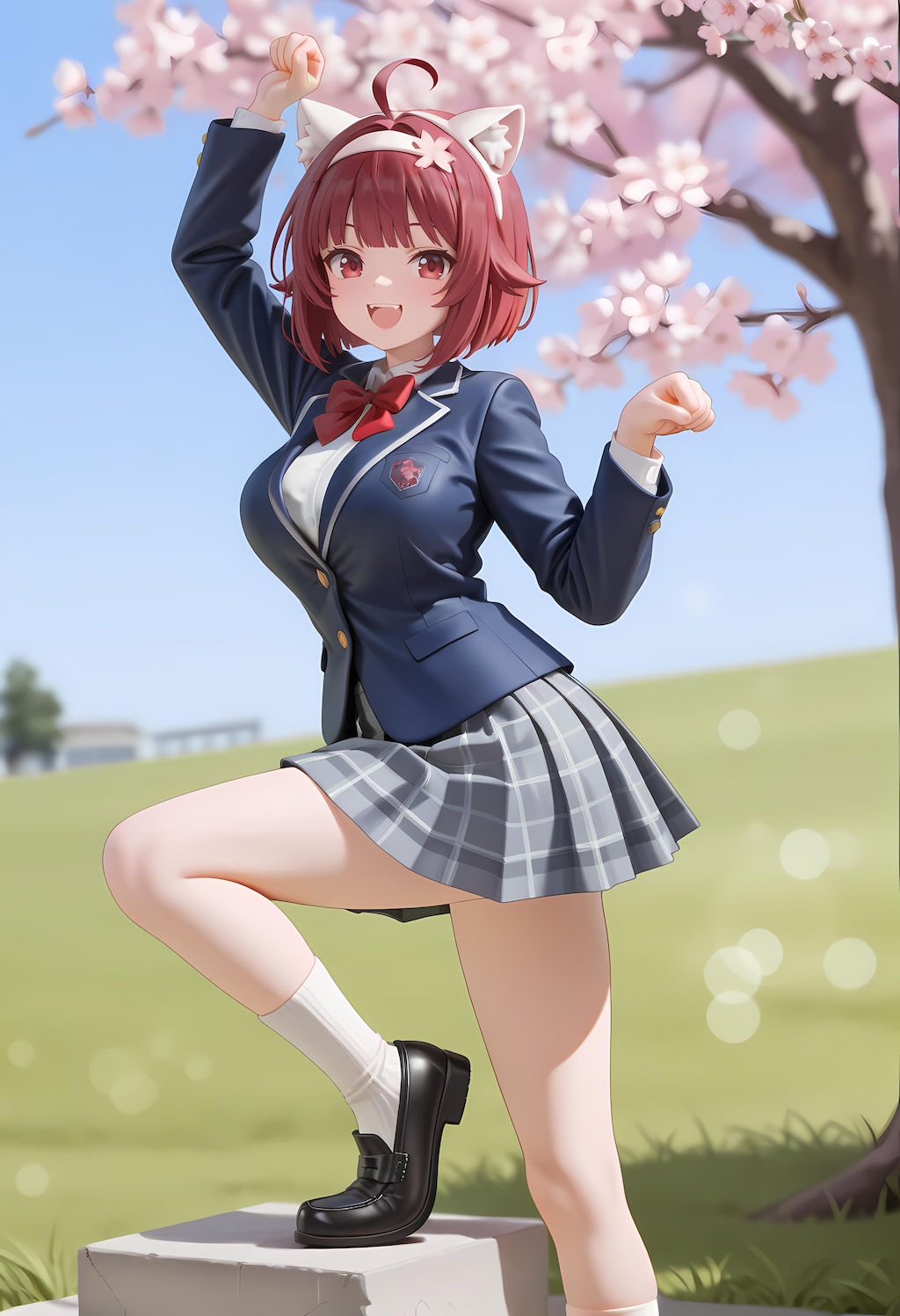 制服むーかだにゃ