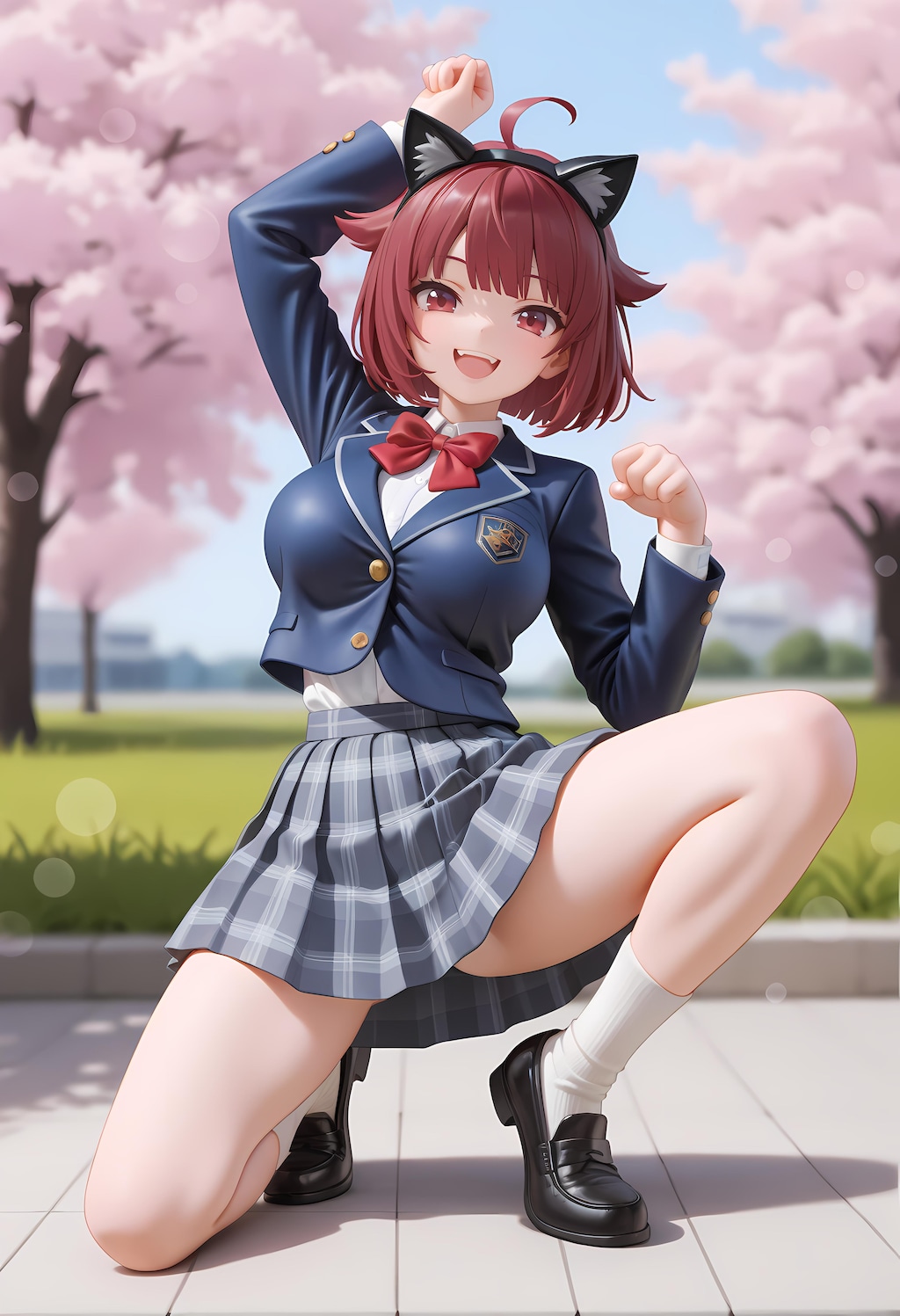 制服むーかだにゃ