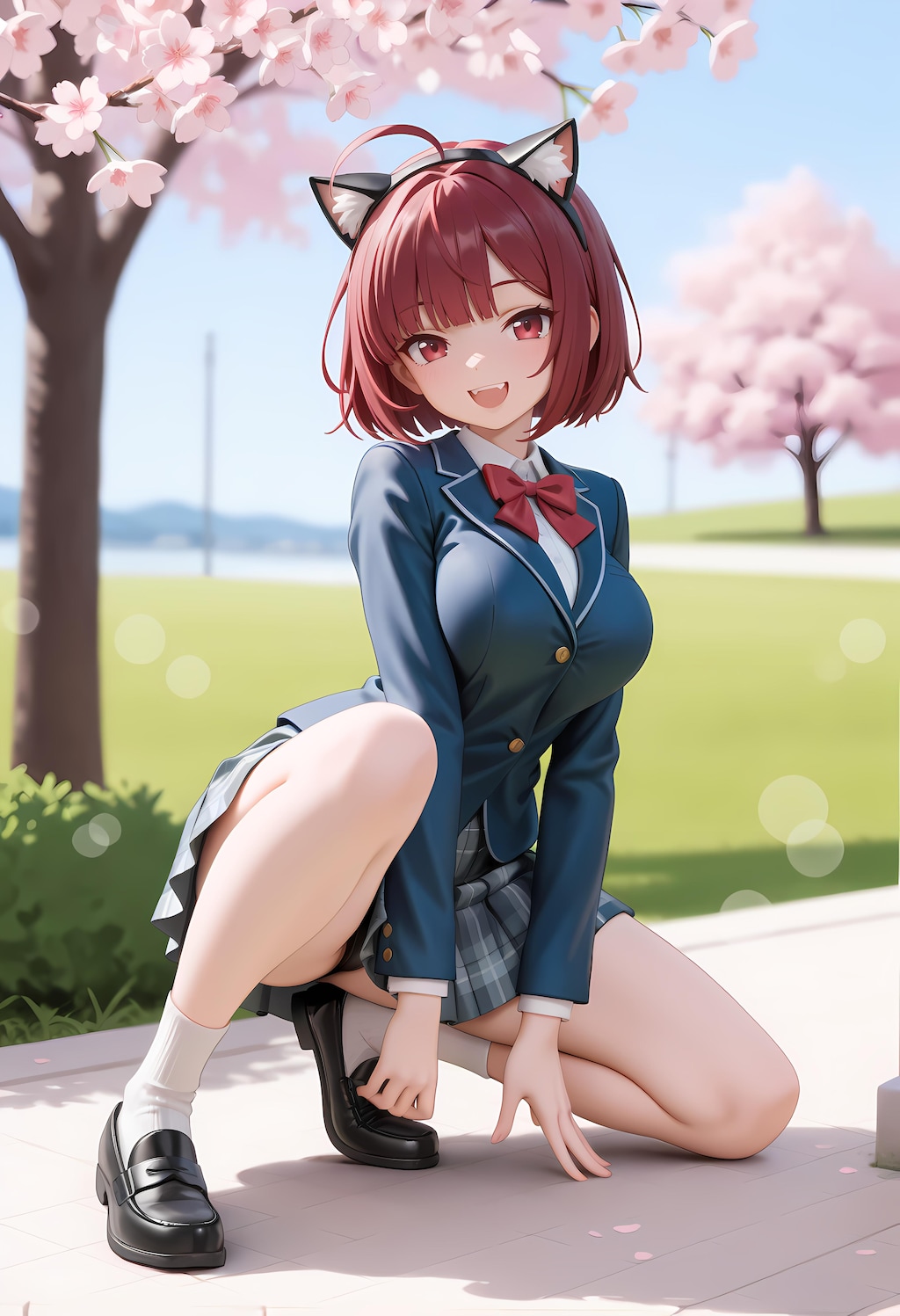 制服むーかだにゃ