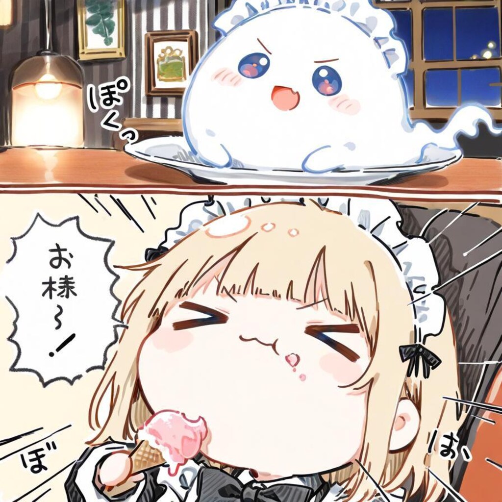 おーーーーつ本日✨( >ω<)🍨👻✨