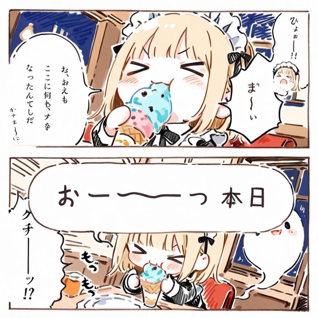 おーーーーつ本日✨( >ω<)🍨👻✨