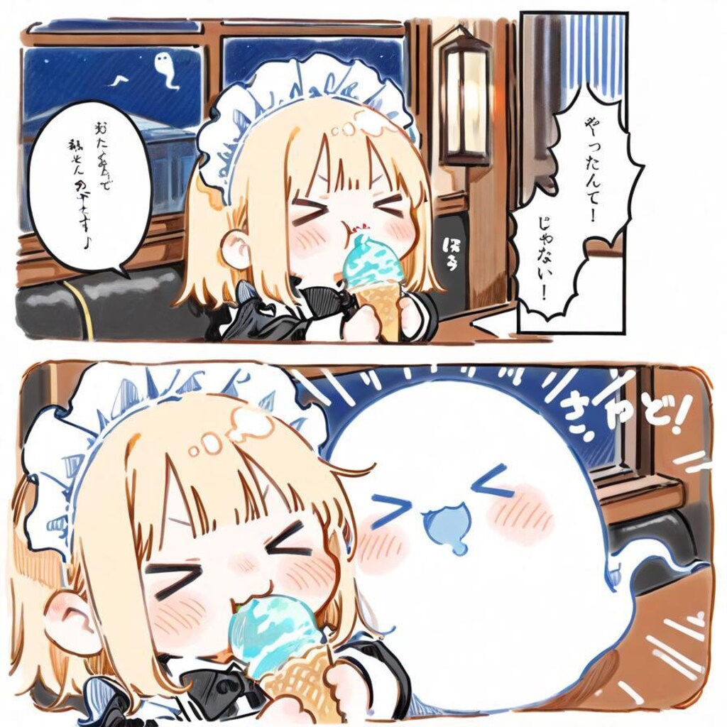 おーーーーつ本日✨( >ω<)🍨👻✨