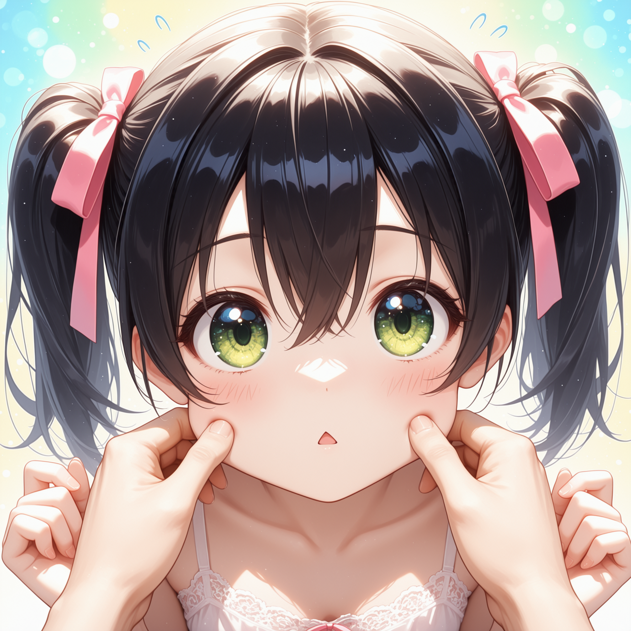 ゆいちゃんのほっぺつねつね | の人気AIイラスト・グラビア