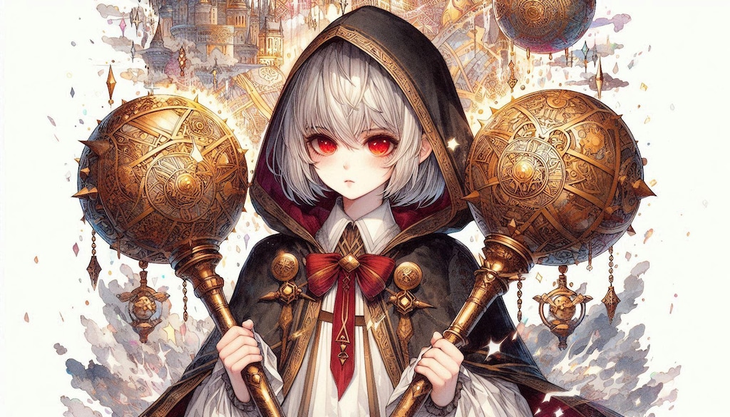 通常営業の悪魔神官ちゃん