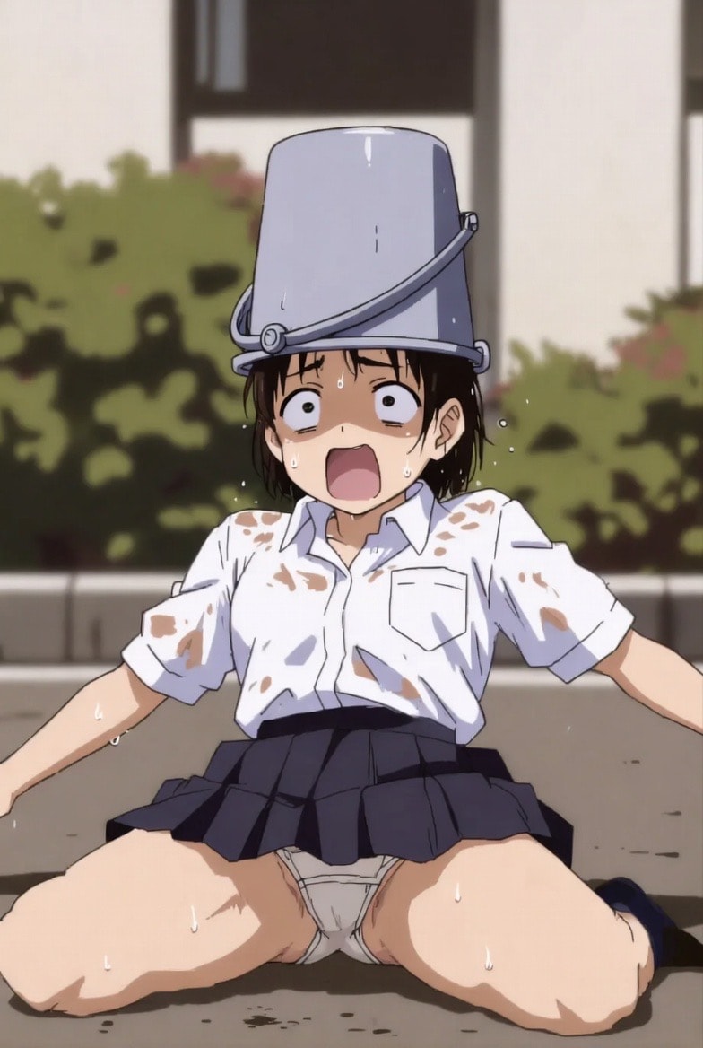 水難女学生