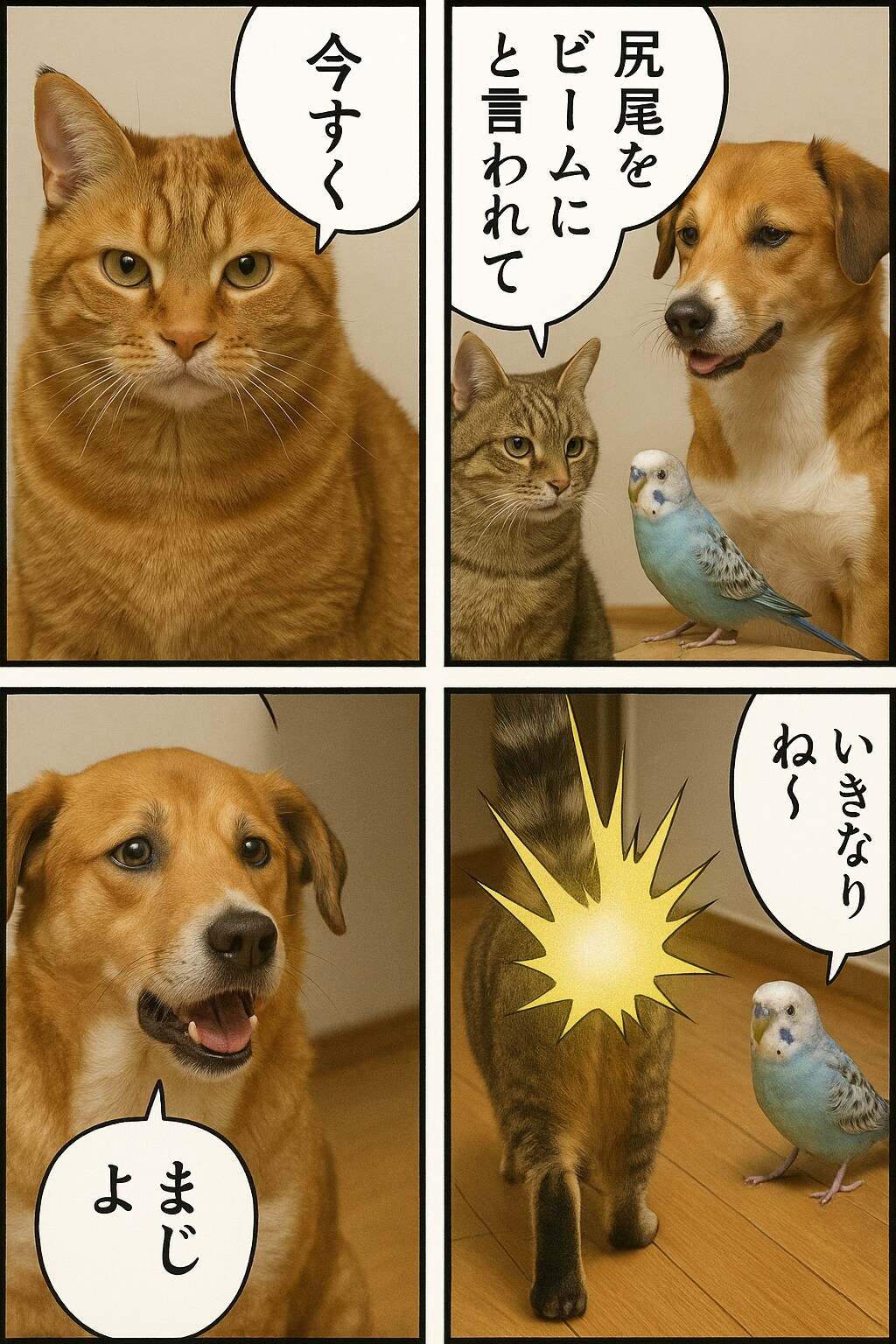 いぬとねこといんこ12