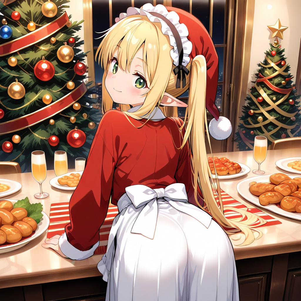 サンタメイドとクリスマスパーティ