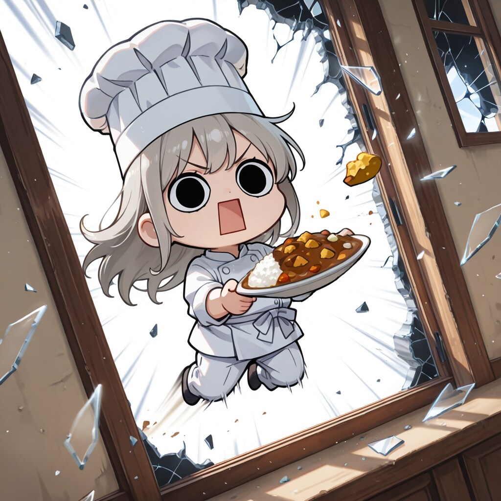 宅配してしまいよったシェフえらいこっちゃ嬢