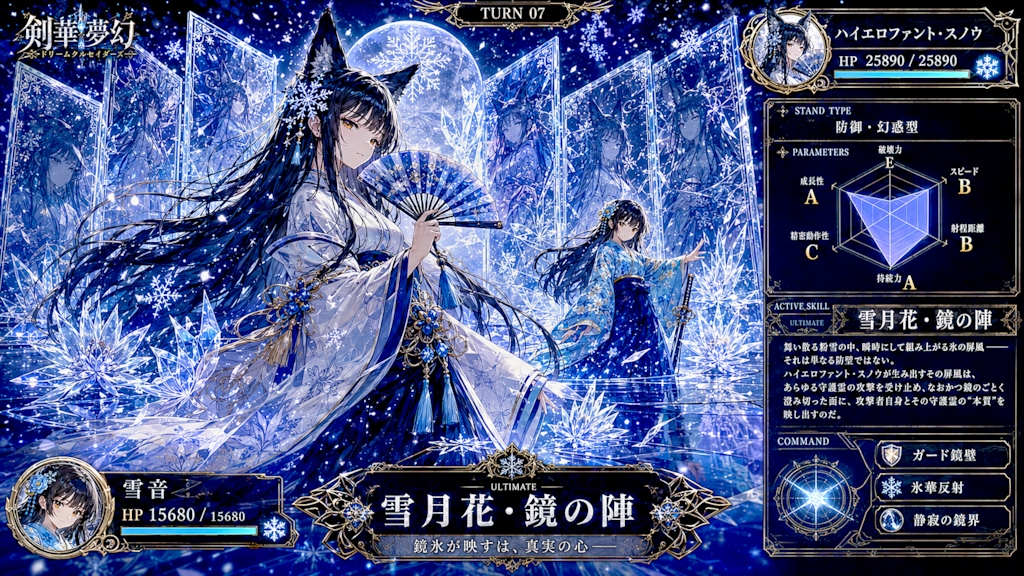 雪月花・鏡の陣！　-剣華夢幻 ドリームクルセイダーズ-