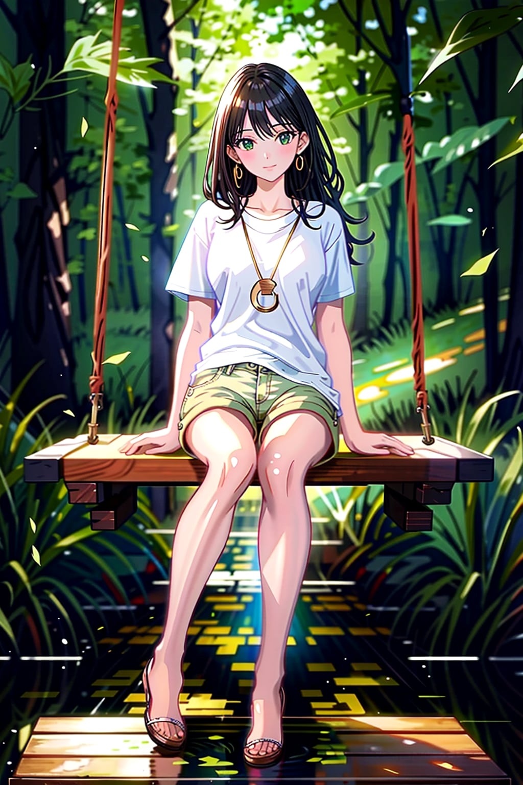 どうやって…降りようかなぁ…