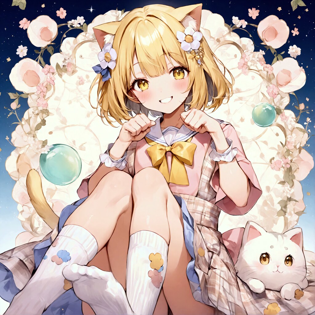 キュートなキャットガール