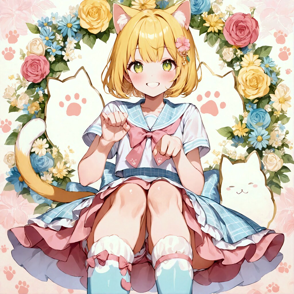キュートなキャットガール