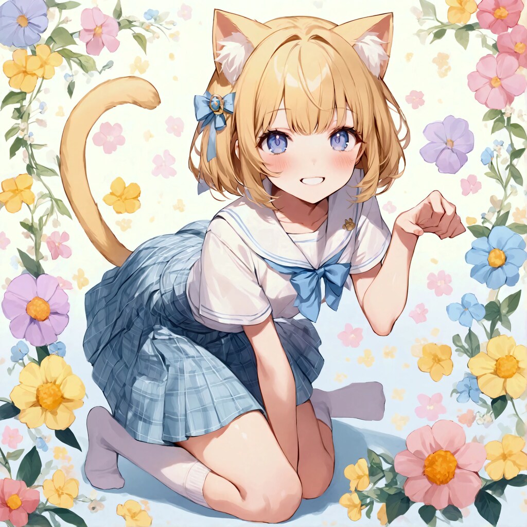 キュートなキャットガール