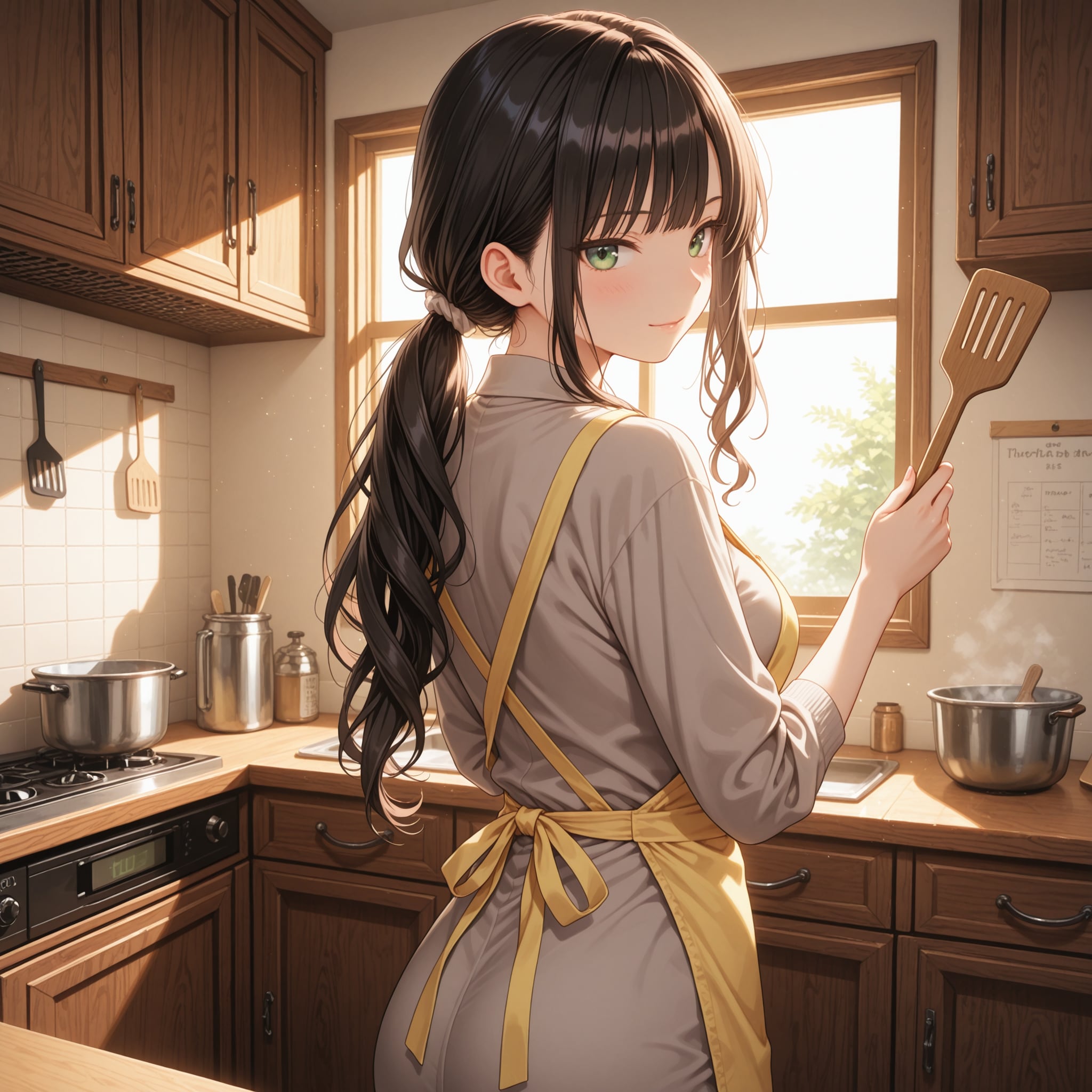 ご飯もうすぐできるからね〜♪