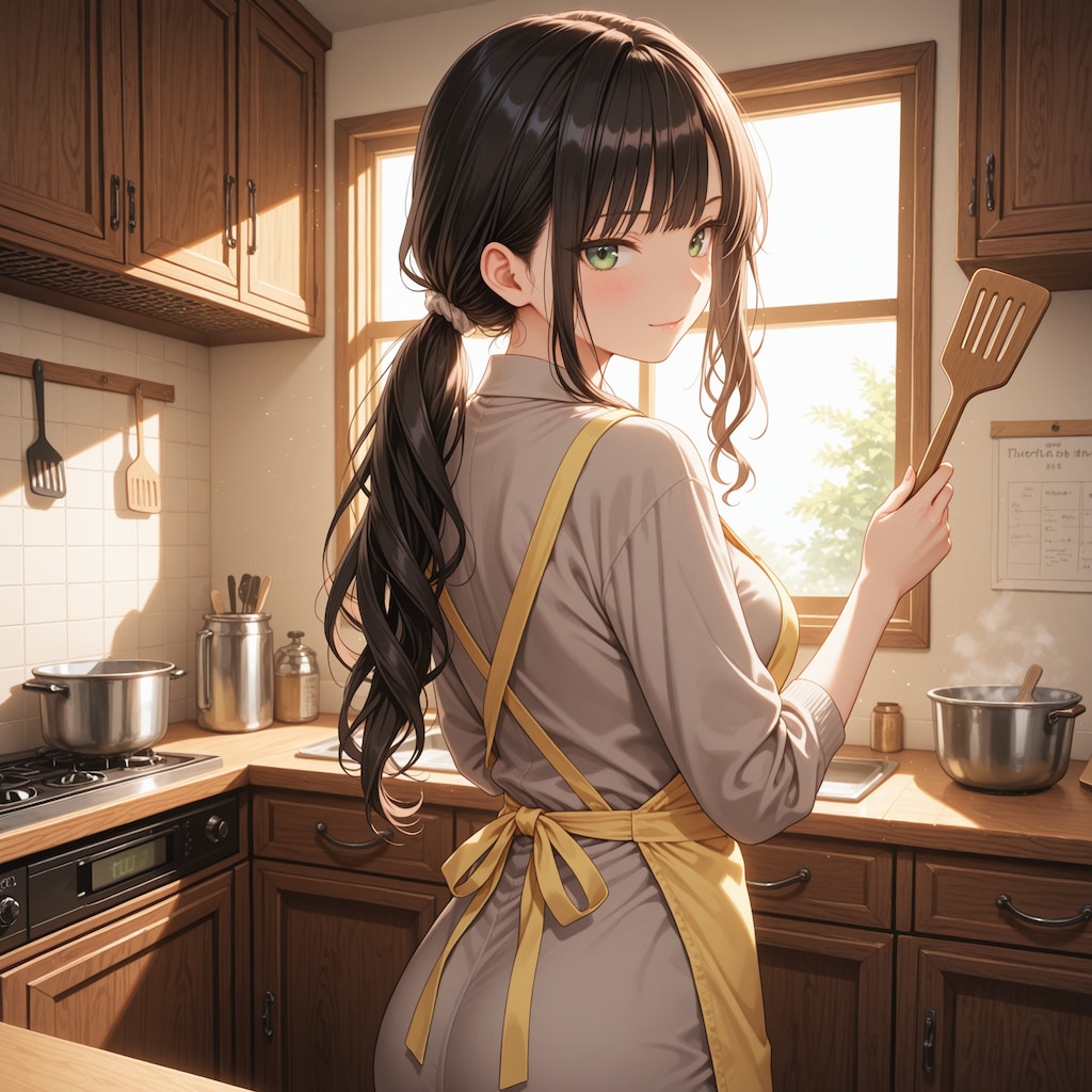 ご飯もうすぐできるからね〜♪