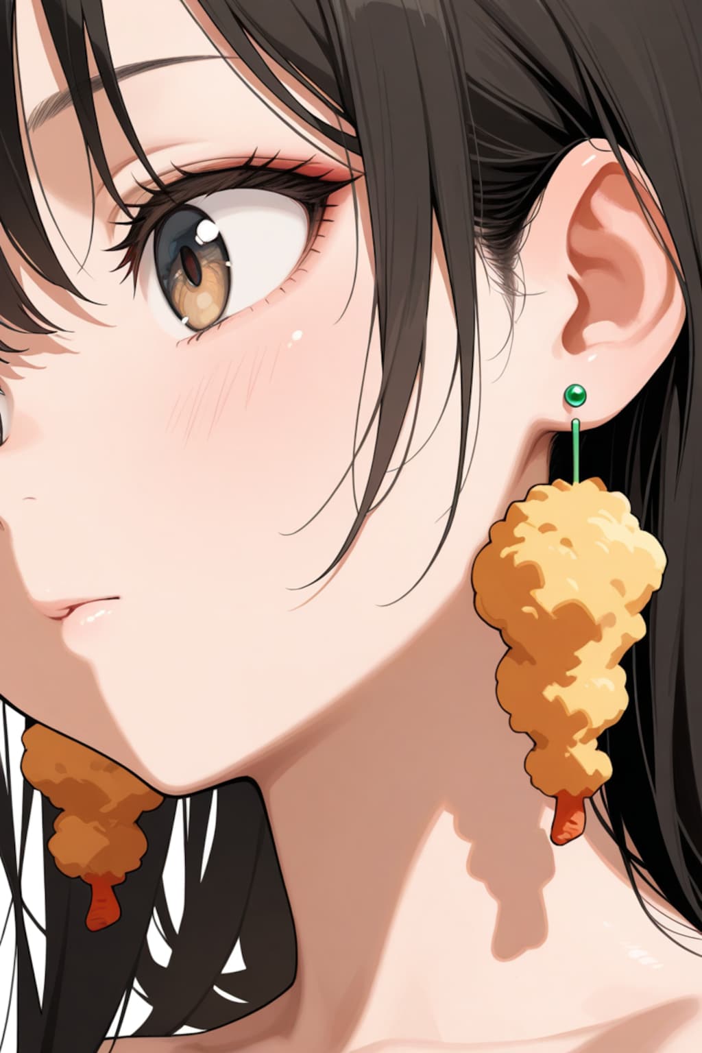 天ぷらイヤリング🍤