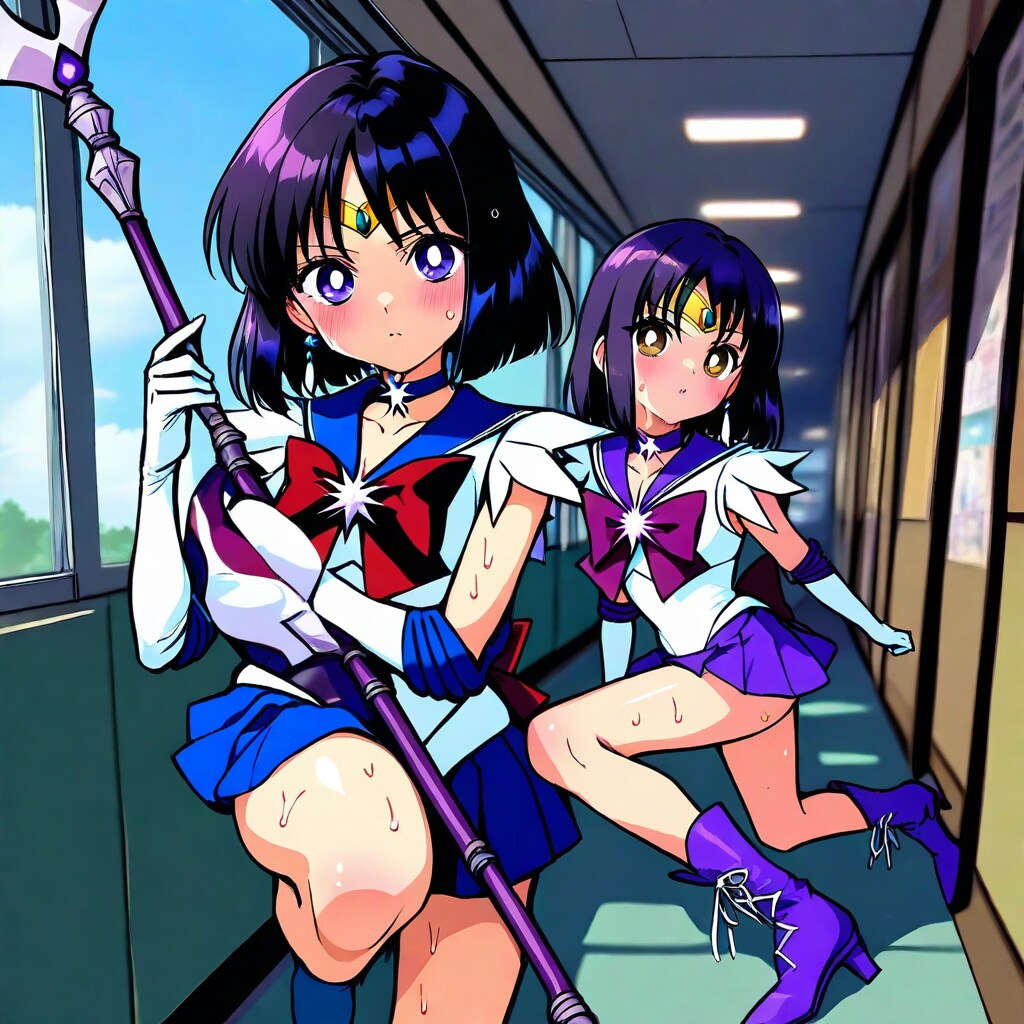 セーラーサターンが2人！
