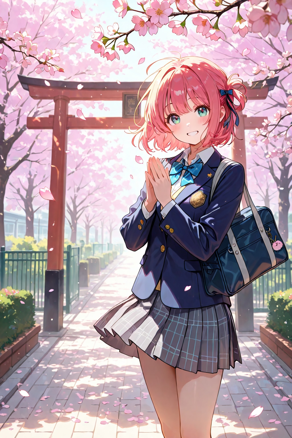 school entrance ceremony