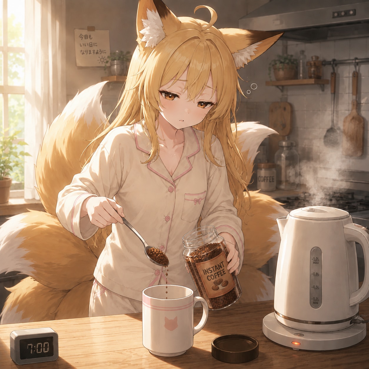 8/11　インスタント・コーヒーの日 | の人気AIイラスト・グラビア