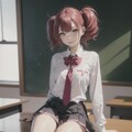 (12作品)机上のJK(長袖)/Senior high school student on the desk(long sleeve) 12枚目