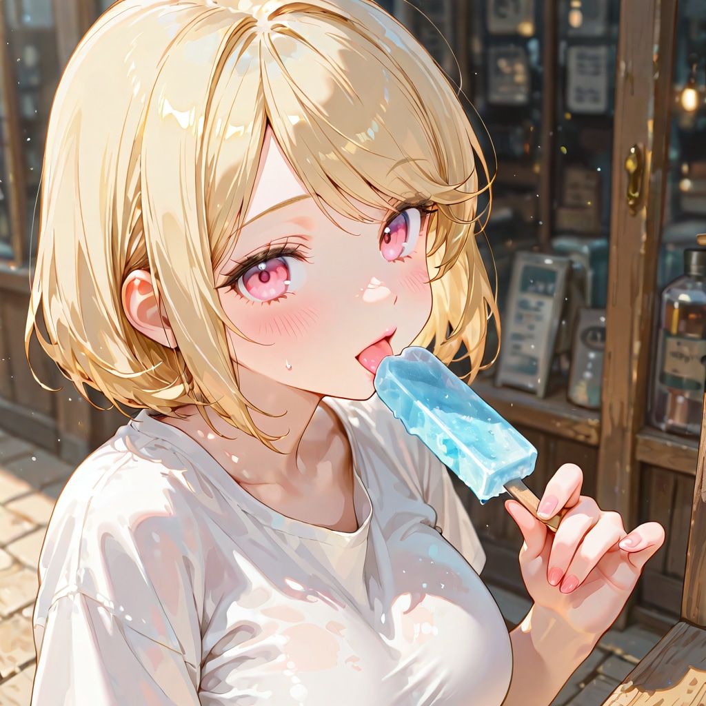 お昼はまだ暑いね🍨