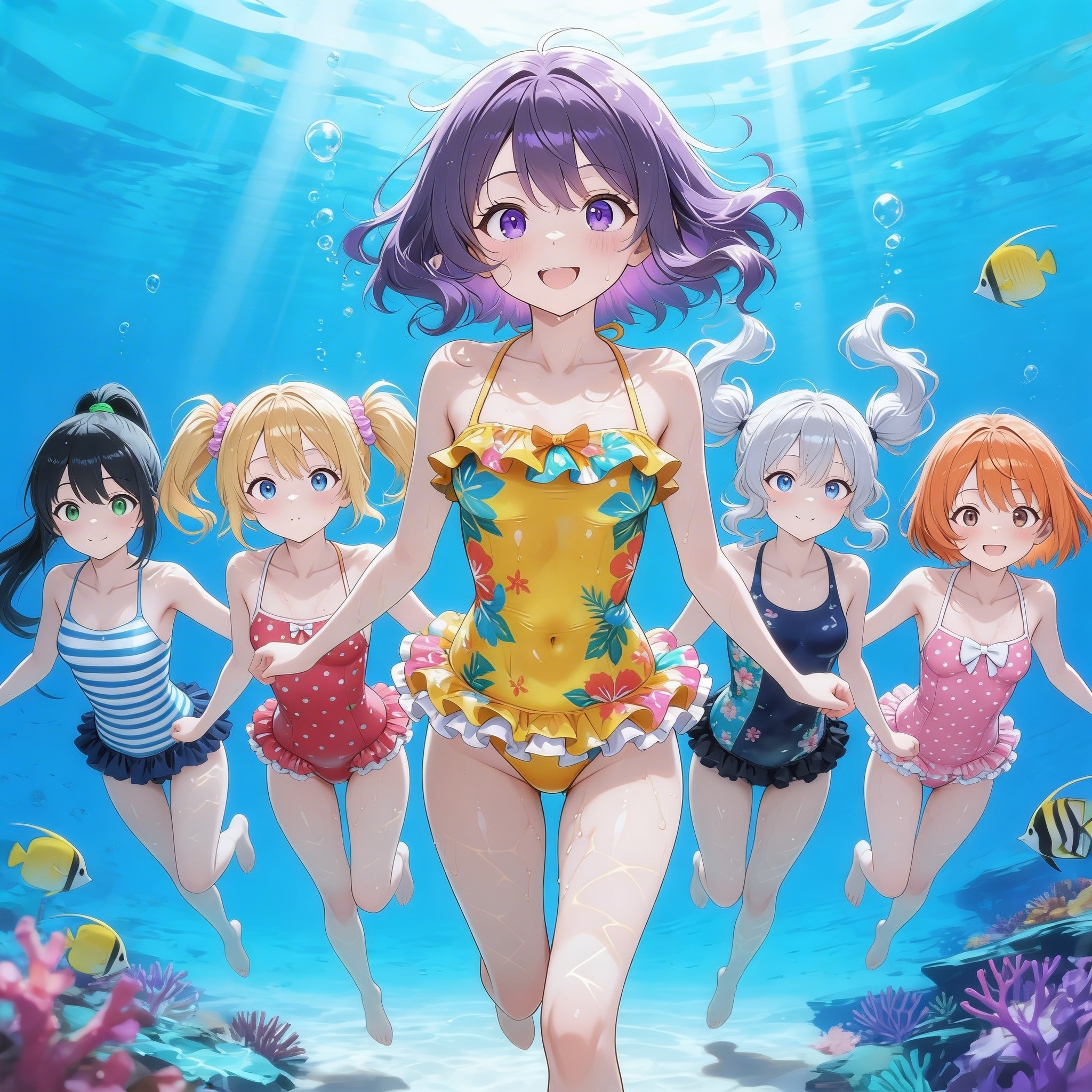 水中詰め合わせ 15yo Girls編