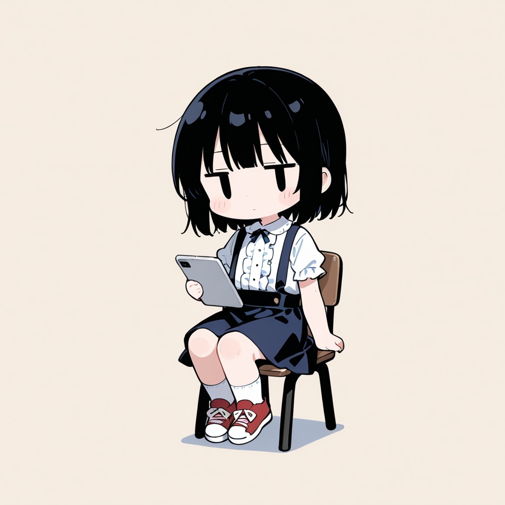 タブレットで漫画を読む