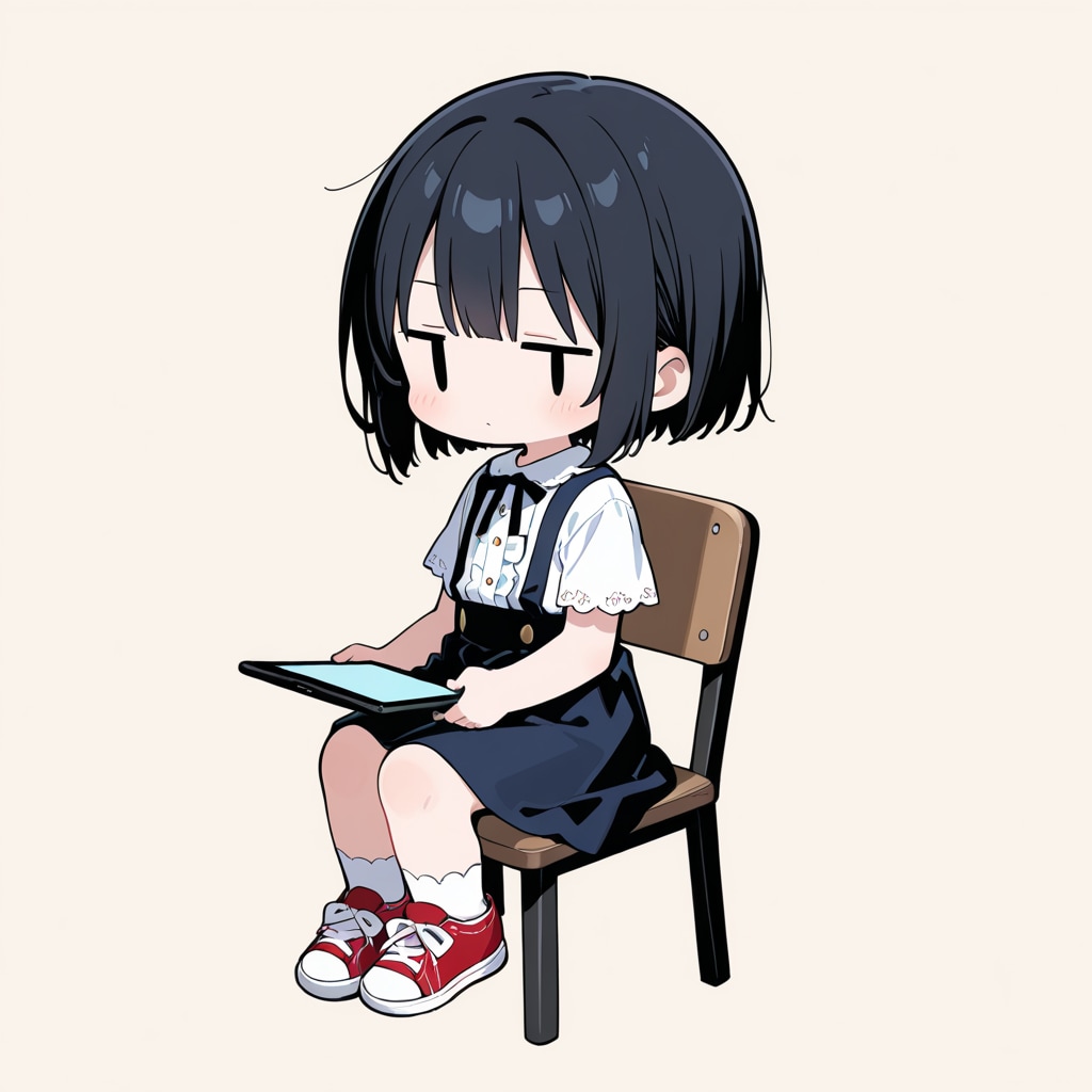 タブレットで漫画を読む