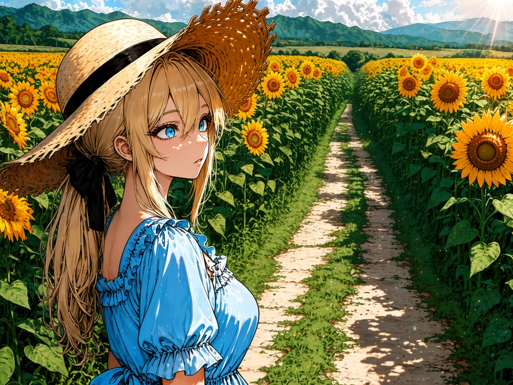 向日葵ロード