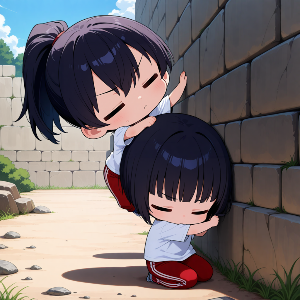 ちょっと台になって