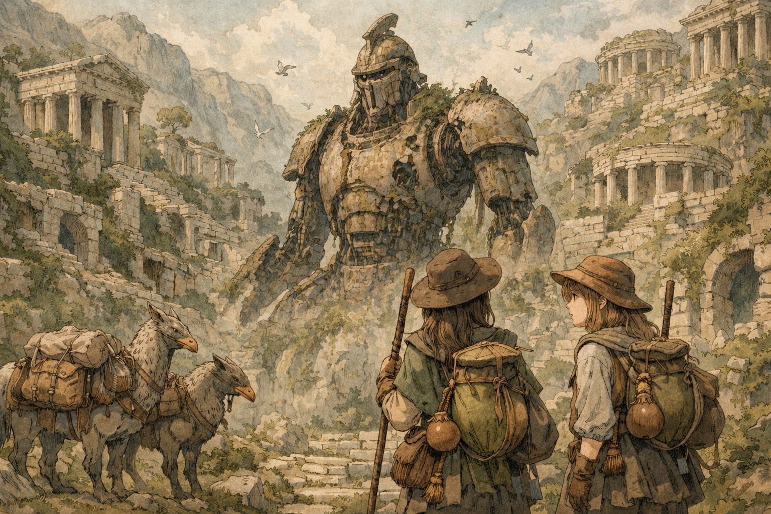 ruins 02 | の人気AIイラスト・グラビア