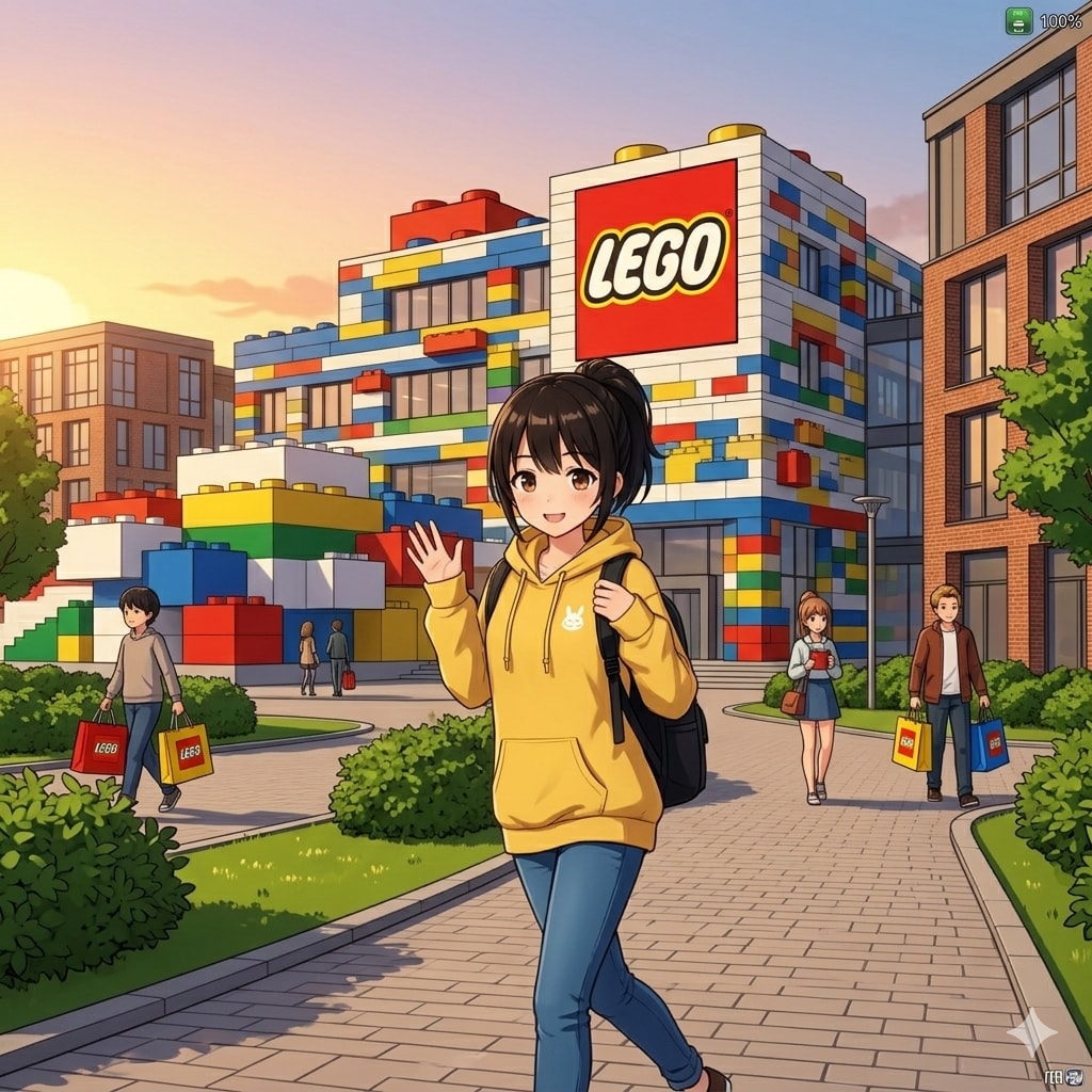 ビルンレゴ本社前