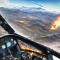戦闘機コクピットからの風景 (戦闘) 6枚目