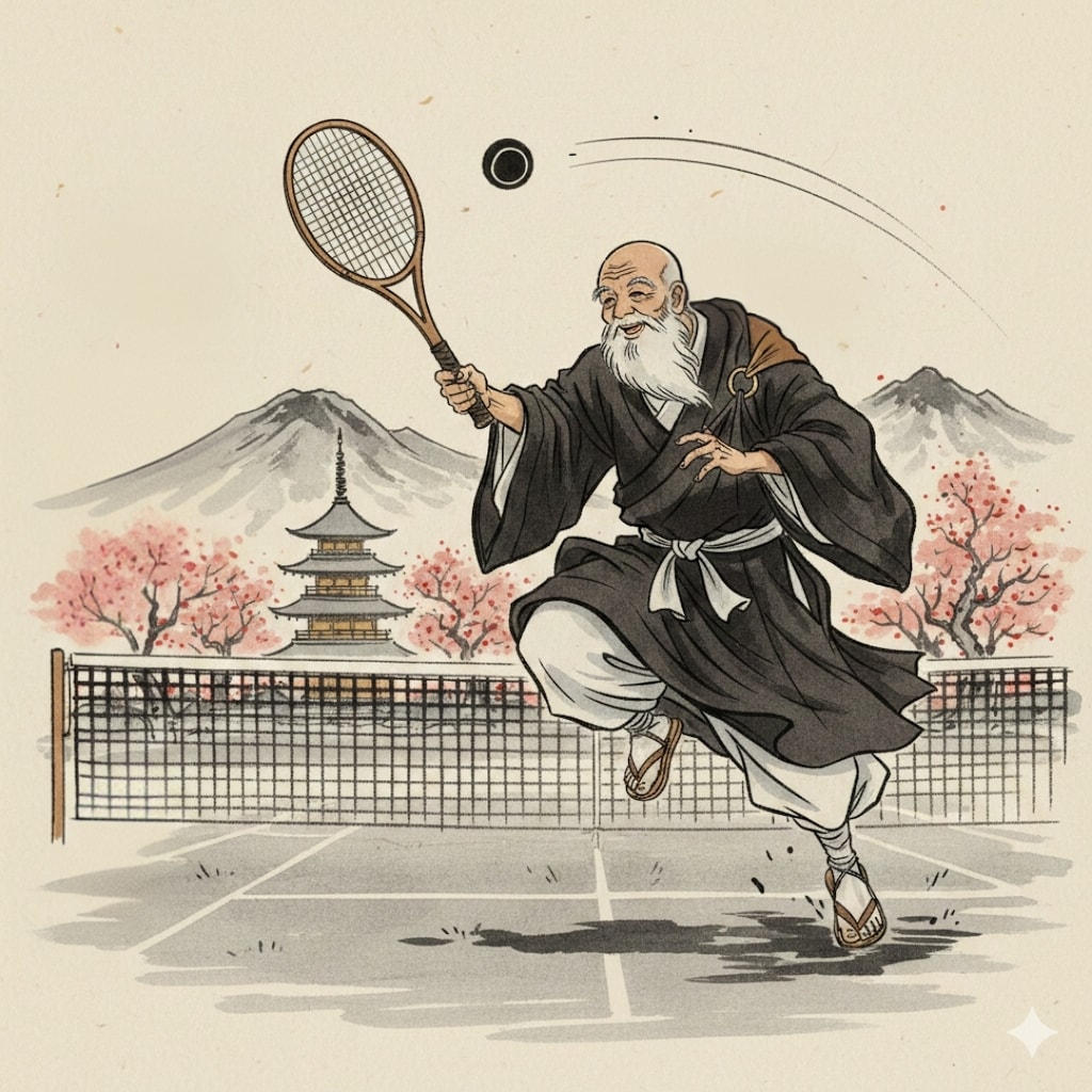 【和】テニスの和尚様
